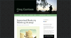 Desktop Screenshot of greggarrisonbass.com